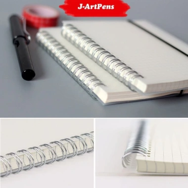 Sổ Lò Xo Basic Dotted Grid Blank Journal – Khổ A5 A6 A4, Giấy J, Giá 30.000 VNĐ 5