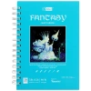 Sổ Lọ Xo Vẽ Sketchbook Fantasy A5 - Gáy Dọc 100 Trang 160gsm - Zen Art TMG-8.235 Màu Xanh Dương Nhạt - Giá ưu đãi 199.000₫