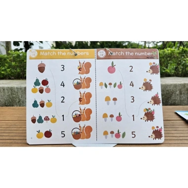 Số & Lượng 1-10 – Phiếu Đếm IN Bìa Viết Xóa, Tặng 2 Bút, Giá Ưu Đãi 130k 9 Số & Lượng 1-10 – Phiếu Đếm IN Bìa Viết Xóa, Tặng 2 Bút, Giá Ưu Đãi 130k 9