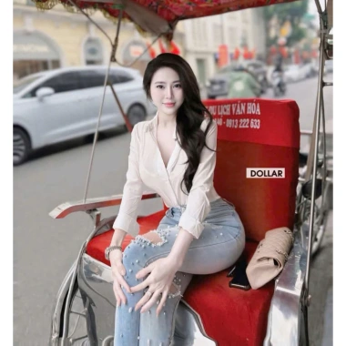 Sơ mi cổ đức hàng chuẩn xịn 2 màu đen trắng Phong cách lịch lãm giá tốt 295k 2