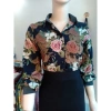Sơ mi dài tay lụa Nhật cao cấp B&S A4.614 họa tiết đẹp, size 95kg, giá 285.000₫