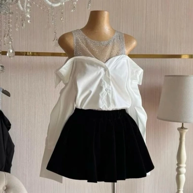 Sơ mi dài tay nữ cổ đá cao cấp - Thiết kế sang trọng, giảm giá 20% chỉ 159,000₫ 7
