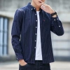 Sơ mi nam dài tay sọc tăm nhiều màu chất cotton MT Group - Giá chỉ 119.000₫ 3