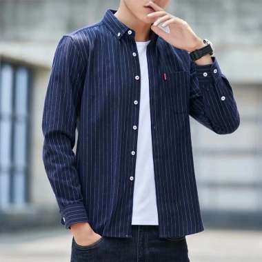 Sơ mi nam dài tay sọc tăm nhiều màu chất cotton MT Group - Giá chỉ 119.000₫