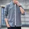 Sơ mi nam dài tay sọc tăm nhiều màu chất cotton MT Group - Giá chỉ 119.000₫ 5
