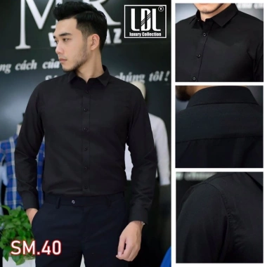 Sơ mi nam Hàn Quốc kate lụa mát không nhăn không xù, form đẹp, cao cấp, thời trang, đi làm đi chơi sang, độ thoáng khí - 159.000 VND