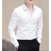 Sơ mi nam Hàn Quốc kate lụa mát không nhăn không xù, form đẹp, cao cấp, thời trang, đi làm đi chơi sang, độ thoáng khí - 159.000 VND 8