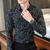 Sơ Mi Nam Hoạ Tiết VERATINO Chấm Bi Vải Lụa Mềm Mịn Mát Chống Nhăn Form Ôm Đẹp Giá 126.419 VND 3