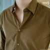 Sơ mi nam The D nhung tăm cao cấp, form regular, size M-2XL, giá chỉ 650.000 VND 4