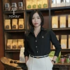 Sơ mi nữ thêu ngựa công sở slim fit cotton cao cấp - Giá ưu đãi 226k 8