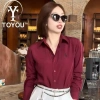Sơ mi nữ thêu ngựa công sở slim fit cotton cao cấp - Giá ưu đãi 226k 9