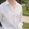 Sơ mi The D Linen Pháp 100% Lanh tự nhiên Regularfit trắng size M-3XL - Giá ưu đãi 799.000₫
