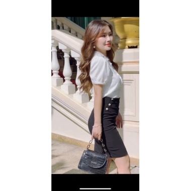 Sơ mi tơ nữ nhũ trắng đen MQ Boutique thiết kế nơ nhỏ tay dài cao cấp công sở - Giá ưu đãi 289k 9 Sơ mi tơ nữ nhũ trắng đen MQ Boutique thiết kế nơ nhỏ tay dài cao cấp công sở - Giá ưu đãi 289k 9