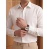Sơ mi trắng đen nam cổ vải chống nhăn, cổ cứng gài nút vest Giá ưu đãi 416.900₫ 6
