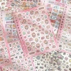 Sổ nhật ký Washi 16 tờ PET Kpop Sticker DIY 1.000+ mẫu hoạt hình thêu sò dán - 79.200đ 6
