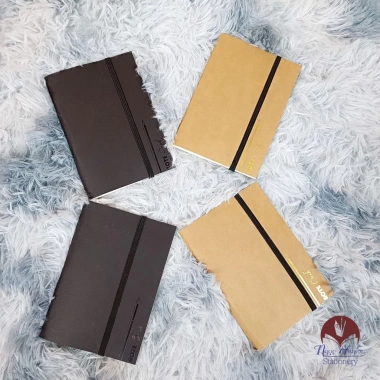 Sổ notebook bỏ túi khâu chỉ tay thủ công - Ruột trắng trơn, siêu nhẹ, giá chỉ 12.000đ (giảm từ 15.360đ)