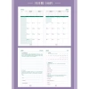 Sổ Planner A5 Daily 2.025-2.026 400 trang màu xanh hồng đỏ giá ưu đãi 172.800₫ 7