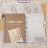 Sổ Planner Basic Bìa Kraft - Sổ Kế Hoạch Ngày - Tiệm Ngựa Gỗ - Chỉ 60.000₫
