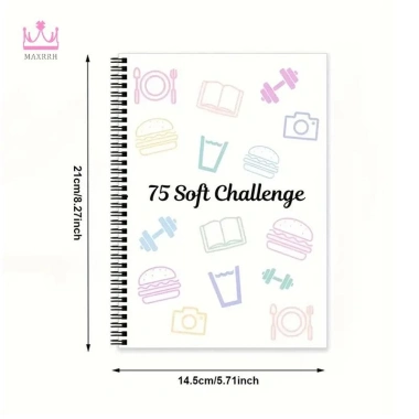 Sổ Planner Maxrrh 75 Target Soft Challenge - Ghi Chú Theo Dõi Mục Tiêu Bundle Chỉnh Sửa Mới Giá Ưu Đãi 123.228 VND