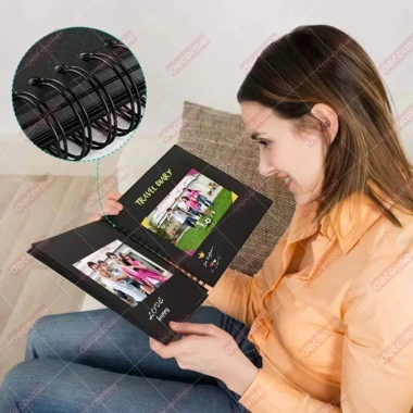Sổ Scrapbook A5 DecorMe 30 tờ - Ghi chép kỷ yếu, nhật ký, dán ảnh cỡ lớn, 25.300₫
