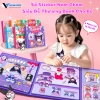 Sổ Sticker Dán Nam Châm Từ Tính Kurumi Thỏ Hồng - Đồ Chơi DIY Sách Bóc Dán Hoạt Hình Siêu Dễ Thương Giá 27k