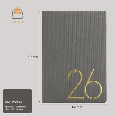 Sổ tay 365 ngày chống mài mòn 12 tháng, dấu trang dày 2.026, lập kế hoạch lịch trình Notepad mới 136.944đ