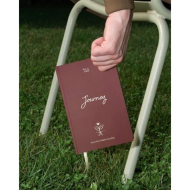 Sổ tay 90 Days Planner JOURNEY Nâu - Quản lý năng lượng, thời gian, tập trung mỗi ngày - Giá chỉ 188.000₫