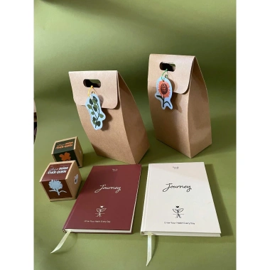 Sổ tay 90 Days Planner JOURNEY Nâu - Quản lý năng lượng, thời gian, tập trung mỗi ngày - Giá chỉ 188.000₫ 3