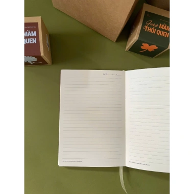 Sổ tay 90 Days Planner JOURNEY Nâu - Quản lý năng lượng, thời gian, tập trung mỗi ngày - Giá chỉ 188.000₫ 7