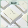 Sổ tay A5 A6 SEREIN bullet journal trắng phong cách Hàn Quốc - Giá 40.500 VND