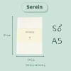 Sổ tay A5 A6 SEREIN bullet journal trắng phong cách Hàn Quốc - Giá 40.500 VND 6