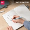 Sổ Tay A5 Bìa Da Deli 288 trang kẻ ngang, chống nước, sang trọng - Giá 95.000 8