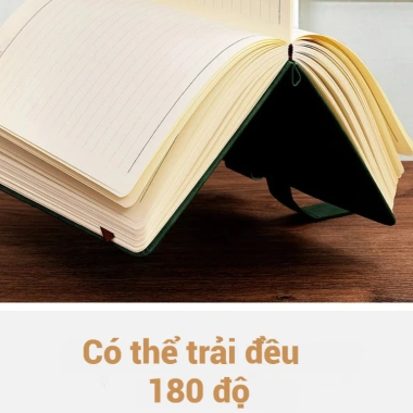 Sổ Tay A5 Bìa Da PU Hươu Sang Trọng 360 Trang - Dành cho Học Sinh Văn Phòng Phẩm, Giá 54.000 VND 3