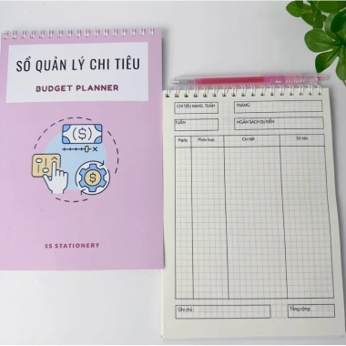 Sổ tay A5 Budget Planner quản lý chi tiêu - Giảm giá, chỉ 41.000₫ 2