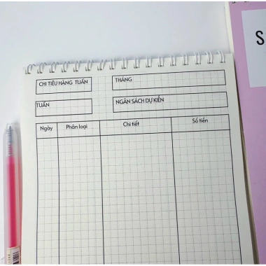 Sổ tay A5 Budget Planner quản lý chi tiêu - Giảm giá, chỉ 41.000₫ 4