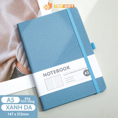 Sổ tay A5 SA53 bìa da PU cao cấp sang trọng – Giá ưu đãi 65.000₫ (giá gốc 83.850₫)