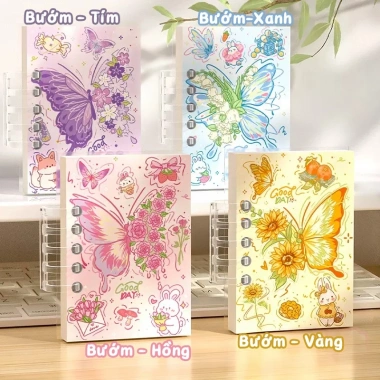 Sổ tay A7 M.Y.Never 160 trang họa tiết dễ thương, siêu gọn bỏ túi - Giá 17.990₫ 2