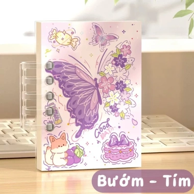 Sổ tay A7 M.Y.Never 160 trang họa tiết dễ thương, siêu gọn bỏ túi - Giá 17.990₫ 9