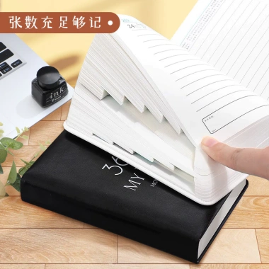 Sổ tay B6 2.026 400 trang Mini Pocket Planner A6 - Lịch trình 365 ngày, Kế hoạch học sinh tự kỷ luật, Dày 48K