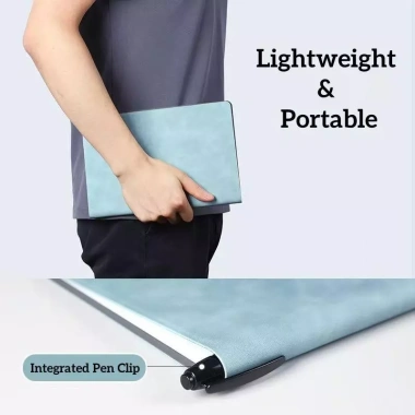 Sổ tay bảng trắng A5 có thể xóa, ghi chú dán 76x76mm giấy dễ rách, theo dõi mục tiêu 54.600đ 5
