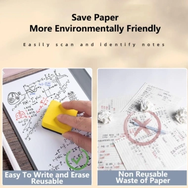 Sổ tay bảng trắng SIRENXI tái sử dụng da sành điệu, kế hoạch tuần A4/A5 Memo Pad, bền bỉ cho công việc học tập 5 Sổ tay bảng trắng SIRENXI tái sử dụng da sành điệu, kế hoạch tuần A4/A5 Memo Pad, bền bỉ cho công việc học tập 5
