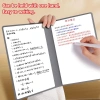 Sổ tay bảng trắng SIRENXI tái sử dụng da sành điệu, kế hoạch tuần A4/A5 Memo Pad, bền bỉ cho công việc học tập 8