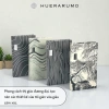 Sổ Tay Bìa Cứng 10.5x18 HUERARUMO 200 Trang IN NATURE Giấy 100gsm Kẻ Ngang Chấm Caro – Giá 73.800 VNĐ 3