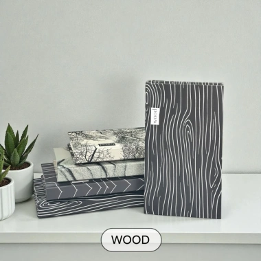 Sổ Tay Bìa Cứng 10.5x18 HUERARUMO 200 Trang IN NATURE Giấy 100gsm Kẻ Ngang Chấm Caro – Giá 73.800 VNĐ