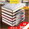 Sổ tay bìa da A5 360 trang hình hươu Tuệ Minh S06 kèm cài bút, ghi chép, kế hoạch 2