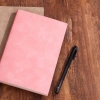 Sổ Tay Bìa Da A5 Cổ Điển - Bìa Mềm, Giấy Kẻ Ngang, Phù Hợp Bullet Journal 7
