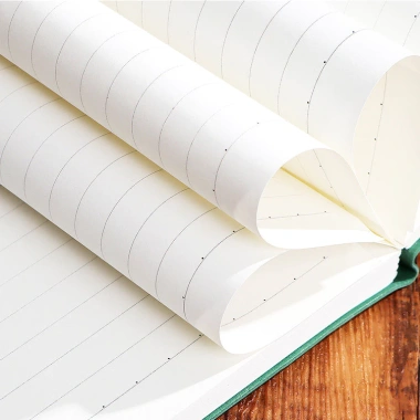Sổ Tay Bìa Da A5 Cổ Điển - Bìa Mềm, Giấy Kẻ Ngang, Phù Hợp Bullet Journal