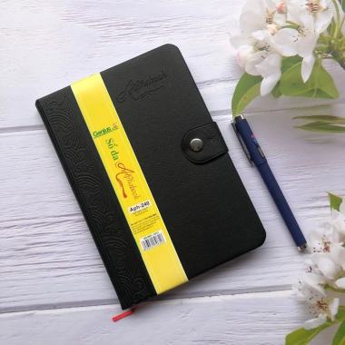 Sổ Tay Bìa Da Cao Cấp Genius Phúc Thịnh - Văn Phòng Đẹp, Giá Ưu Đãi 34,425 VND