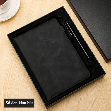 Sổ tay Bìa Da PU 360 trang A5 - Kèm bút, quà tặng thầy cô 20/11, chỉ 50.000 VND 6 Sổ tay Bìa Da PU 360 trang A5 - Kèm bút, quà tặng thầy cô 20/11, chỉ 50.000 VND 6