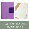 Sổ Tay Bìa Da PU A5 B5 160 trang - Cao cấp, đa mẫu, thích hợp văn phòng, viết nhật ký - Giá chỉ 96.000đ 7